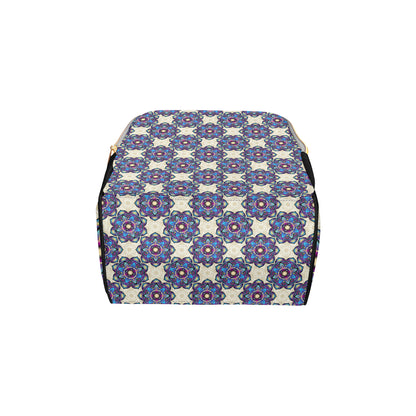 lotus Boho Pattern Print Design LO08 Diaper Bag Backpack
