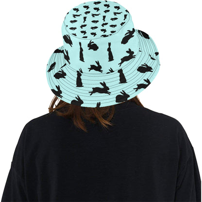 Rabbit Pattern Print Design RB010 Unisex Bucket Hat