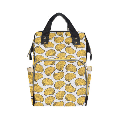 Psychology Pattern Print Design A01 Diaper Bag Backpack