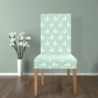 Goose Print Design LKS404 Dining Chair Slipcover