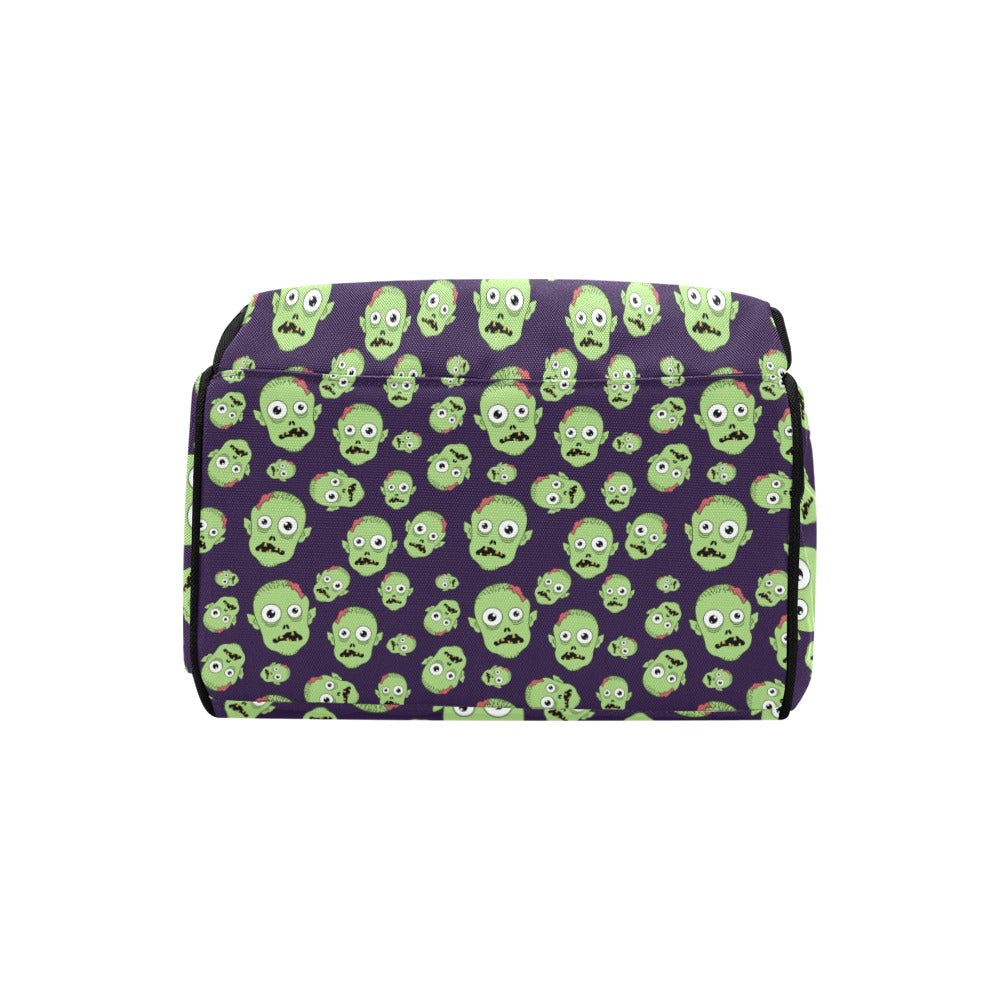 Zombie Print Design LKS303 Diaper Bag Backpack
