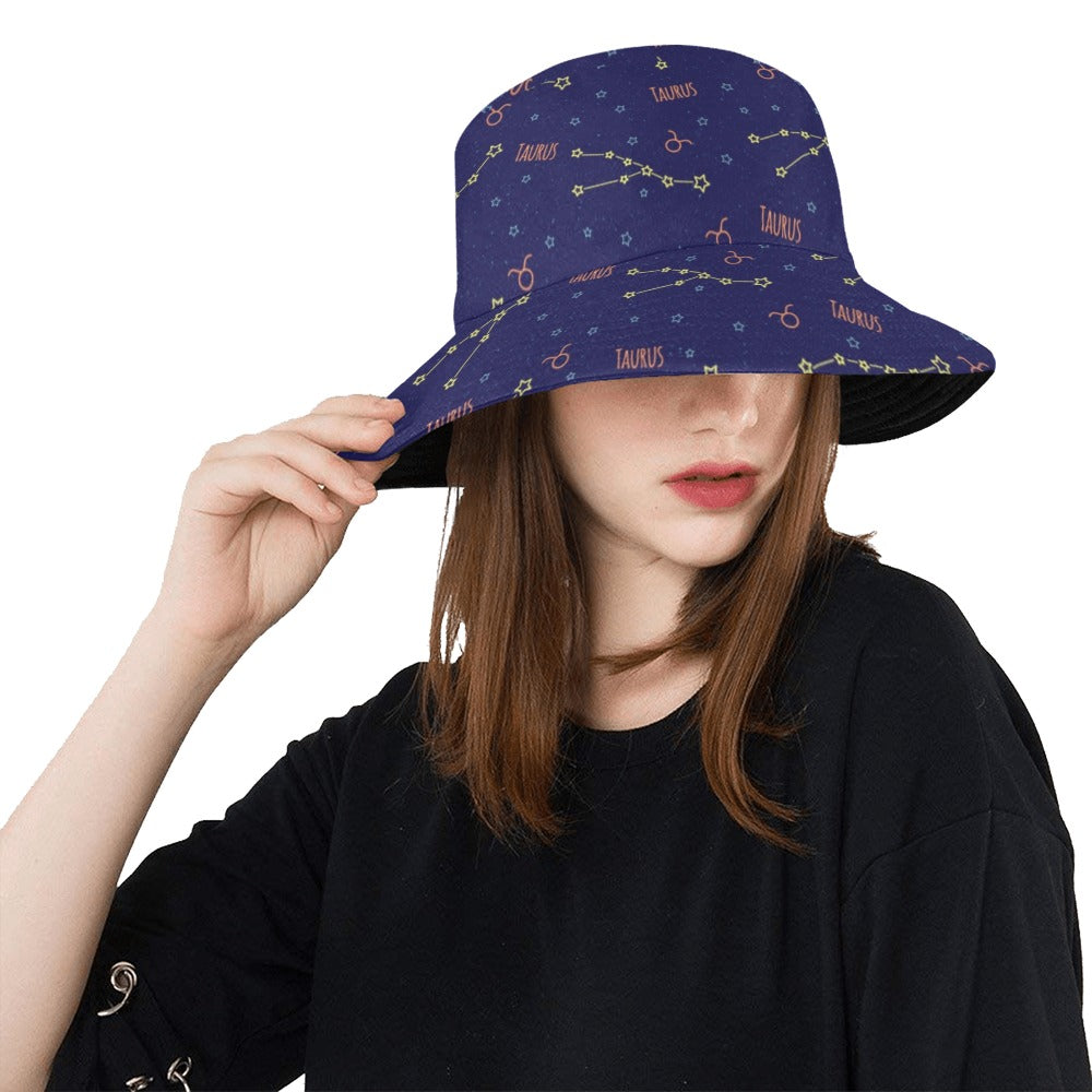 Taurus Print Design LKS301 Unisex Bucket Hat