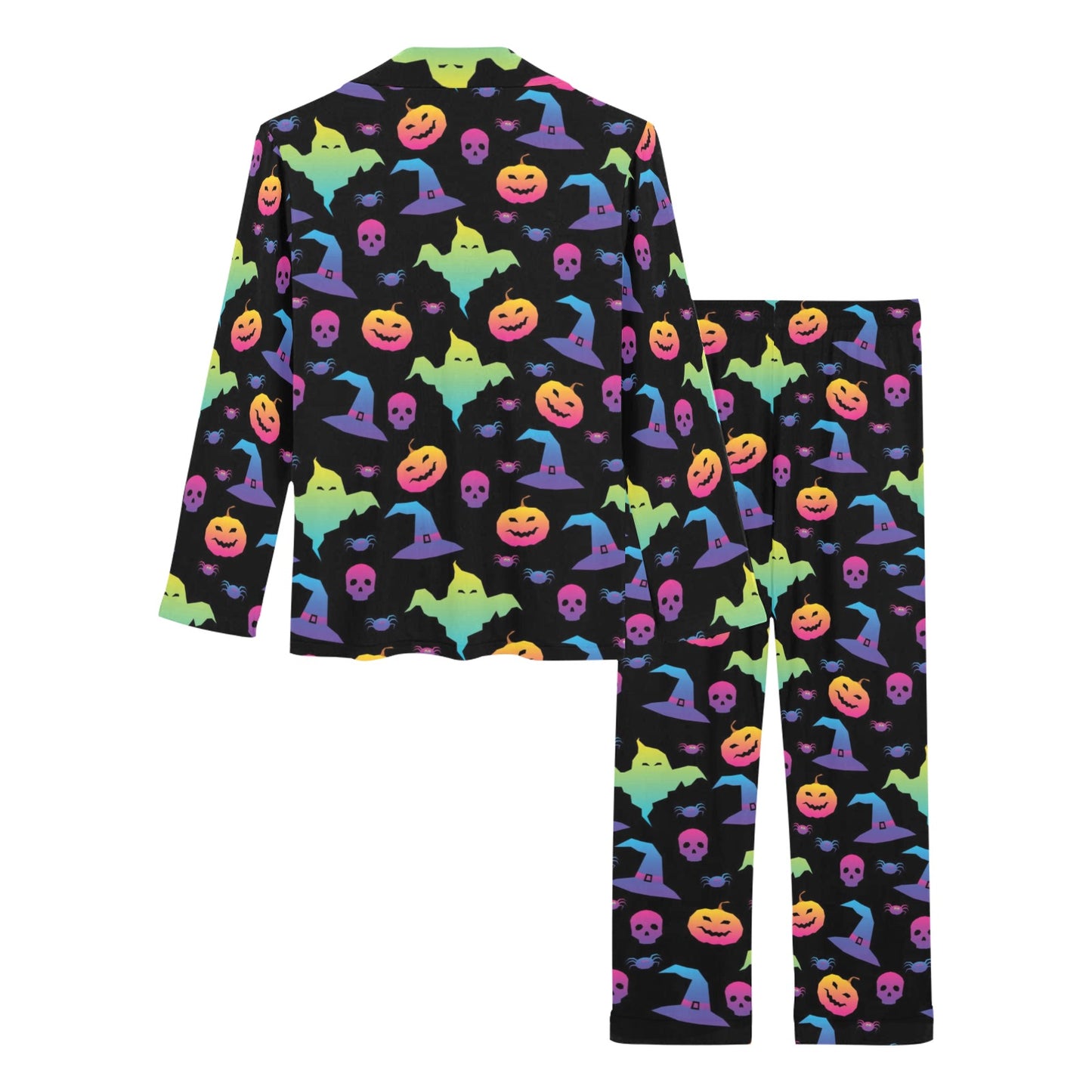 Halloween Print Design LKS404 Women's Long Pajama Set
