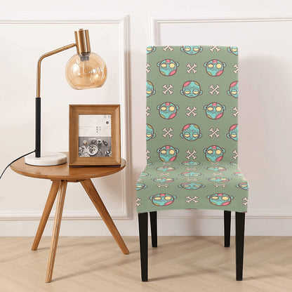 Zombie Print Design LKS301 Dining Chair Slipcover