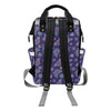 Butterfly Print Design LKS303 Diaper Bag Backpack