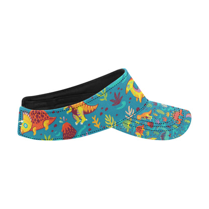 Dinosaur Cartoon Style Unisex Sun Visor