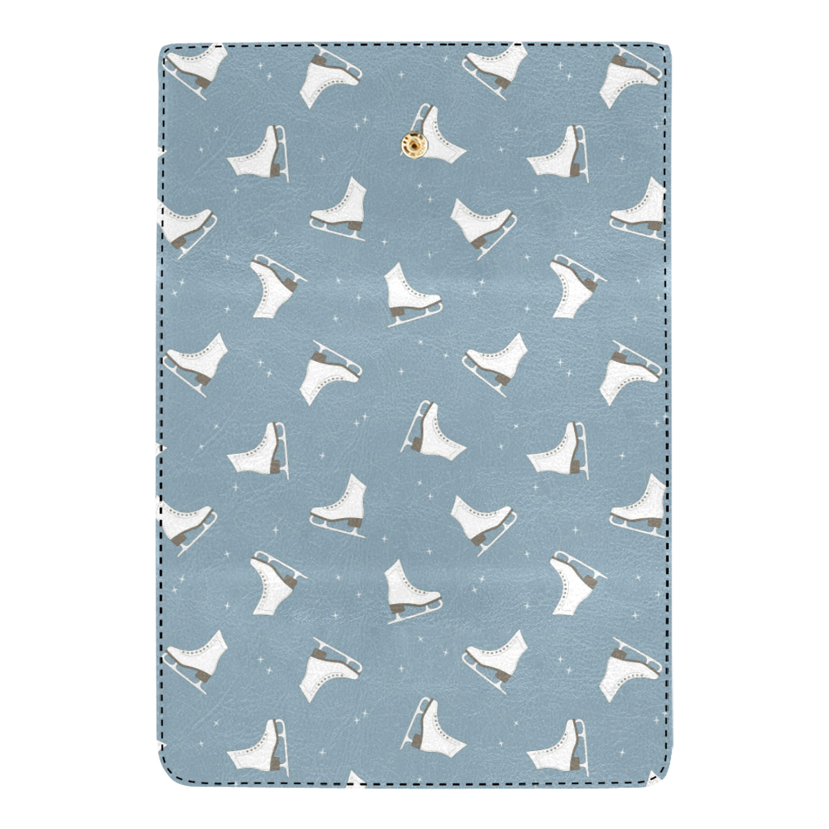 Ice Skate Pattern Print Design 02 Women's Trifold Wallet