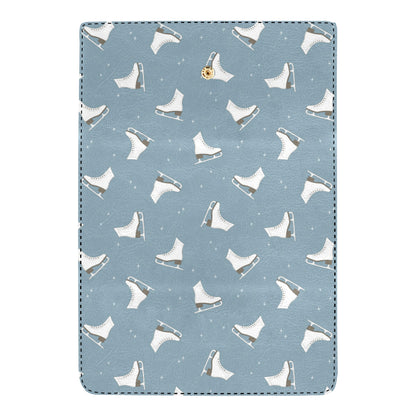 Ice Skate Pattern Print Design 02 Women's Trifold Wallet