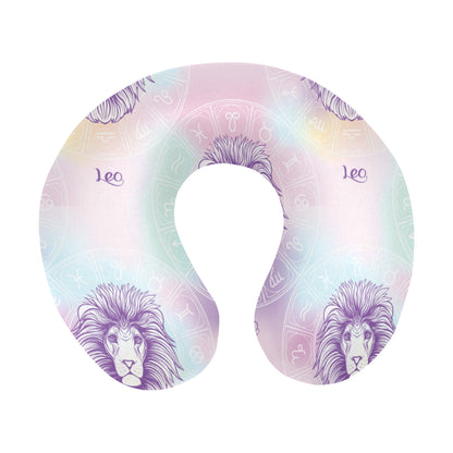 Leo Pattern Print Design 03 U-Shaped Travel Neck Pillow