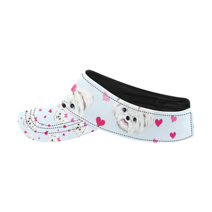 Maltese Pattern Print Design 03 Unisex Sun Visor