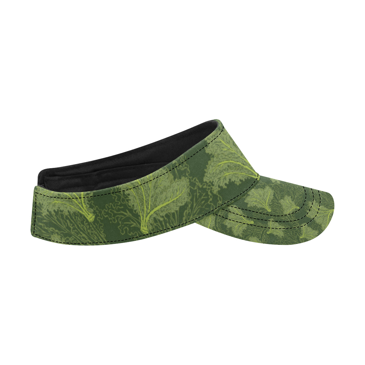 Kale Pattern Print Design 01 Unisex Sun Visor