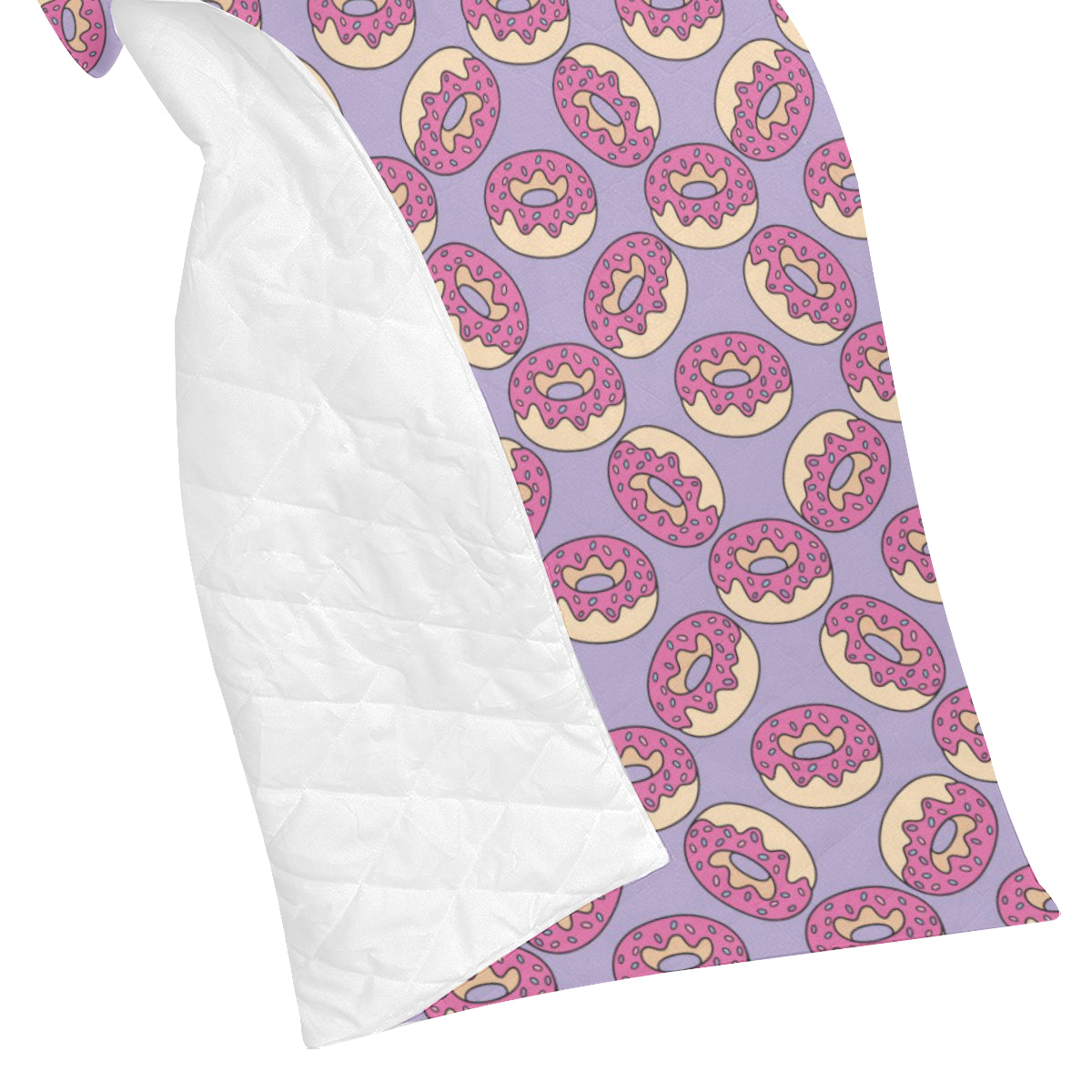 Donut Pattern Print Design DN015 Premium Quilt