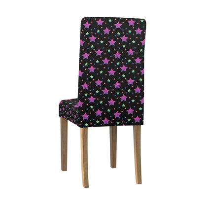 Star Print Design LKS305 Dining Chair Slipcover
