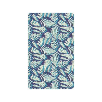 Fern Leave Summer Print Pattern Rubber Doormat