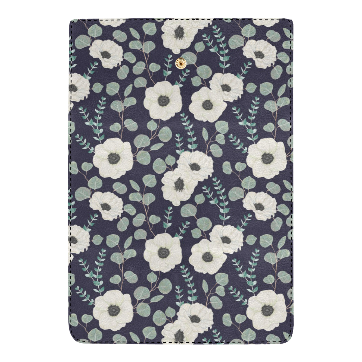 Anemone Pattern Print Design AM01 Women's Trifold Wallet