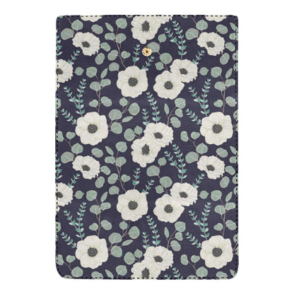 Anemone Pattern Print Design AM01 Women's Trifold Wallet