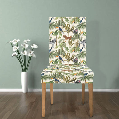Safari Animal Print Design LKS304 Dining Chair Slipcover