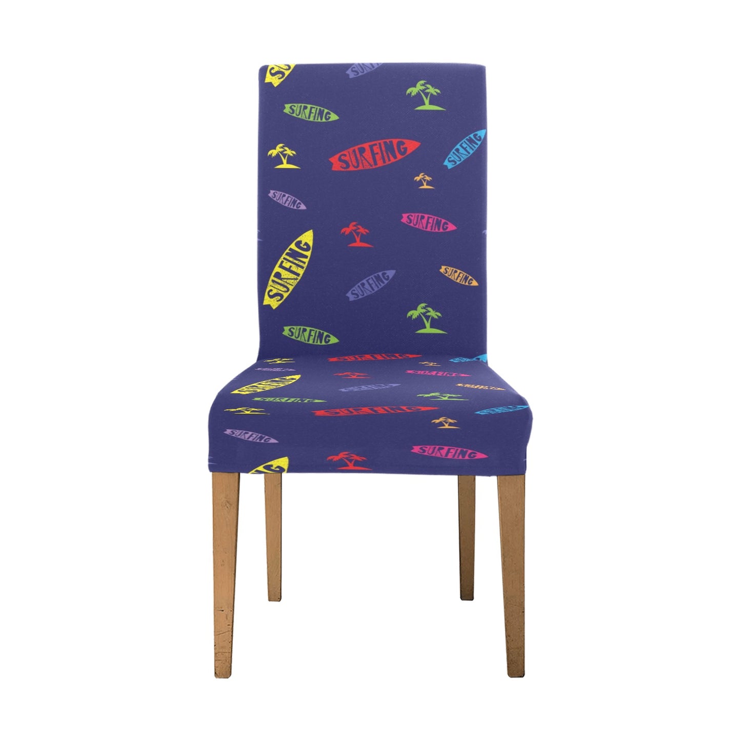Surfboard Print Design LKS305 Dining Chair Slipcover