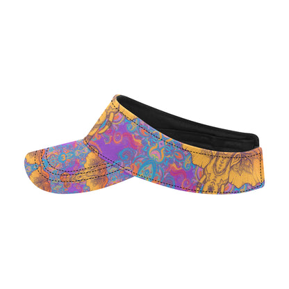Gold Elephant Indian Unisex Sun Visor