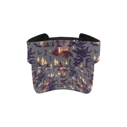 Creepy Graveyard Print Design LKS301 Unisex Sun Visor