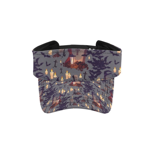 Creepy Graveyard Print Design LKS301 Unisex Sun Visor