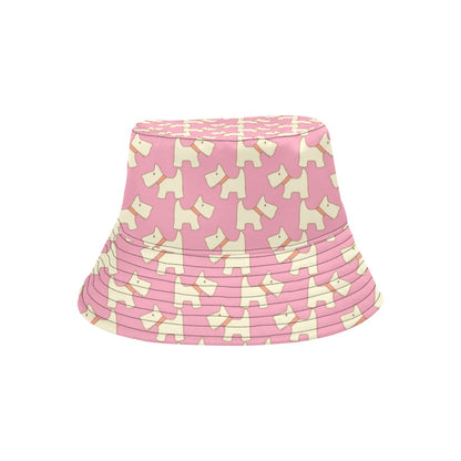 Scottish Terriers Print Design LKS306 Unisex Bucket Hat