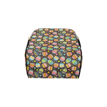 Easter Eggs Pattern Print Design RB03 Diaper Bag Backpack