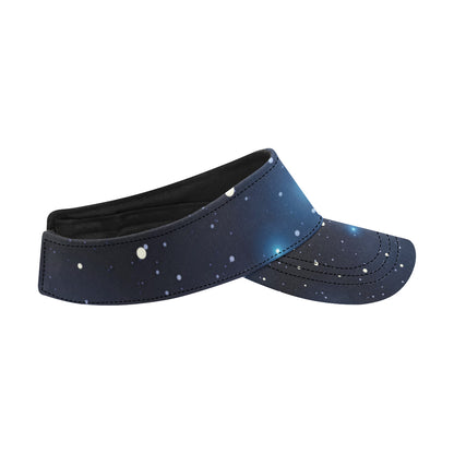 Night sky Pattern Print Design A02 Unisex Sun Visor