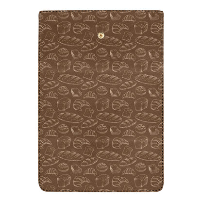 Bread Pattern Print Design 02 Women's Trifold Wallet