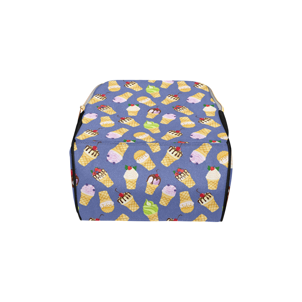 Ice Cream Pattern Print Design IC03 Diaper Bag Backpack