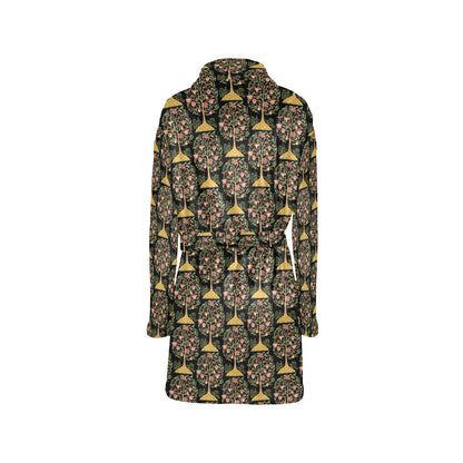 Tree Of Life Print Design LKS303 Women's Fleece Robe