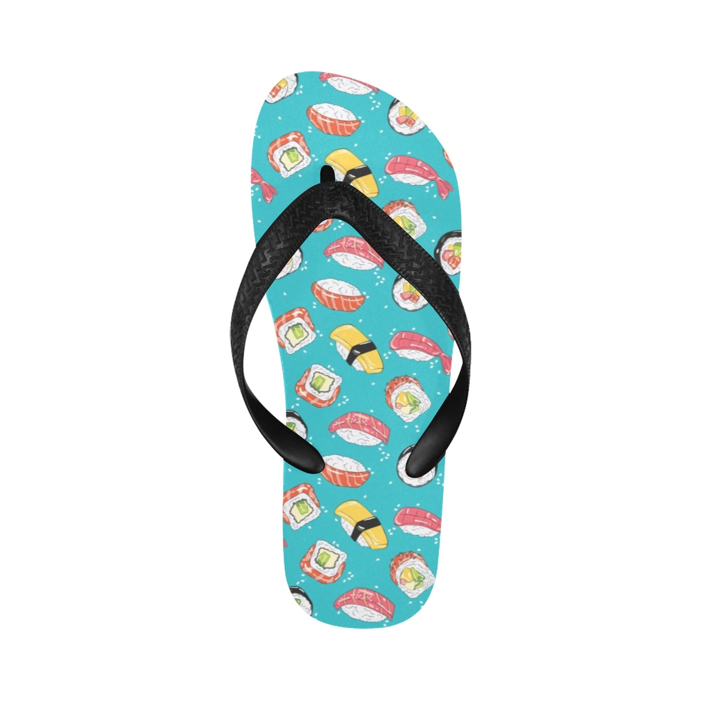 Sushi Print Design LKS305 Flip Flops