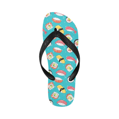 Sushi Print Design LKS305 Flip Flops