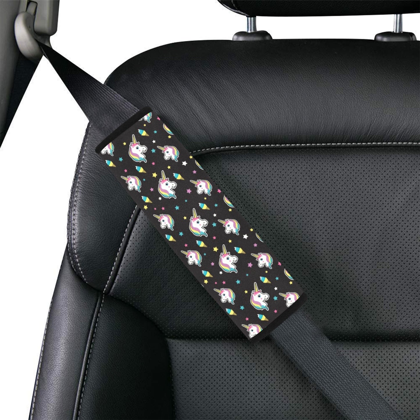 Unicorn Print Design LKS302 Car Seat Belt Cover