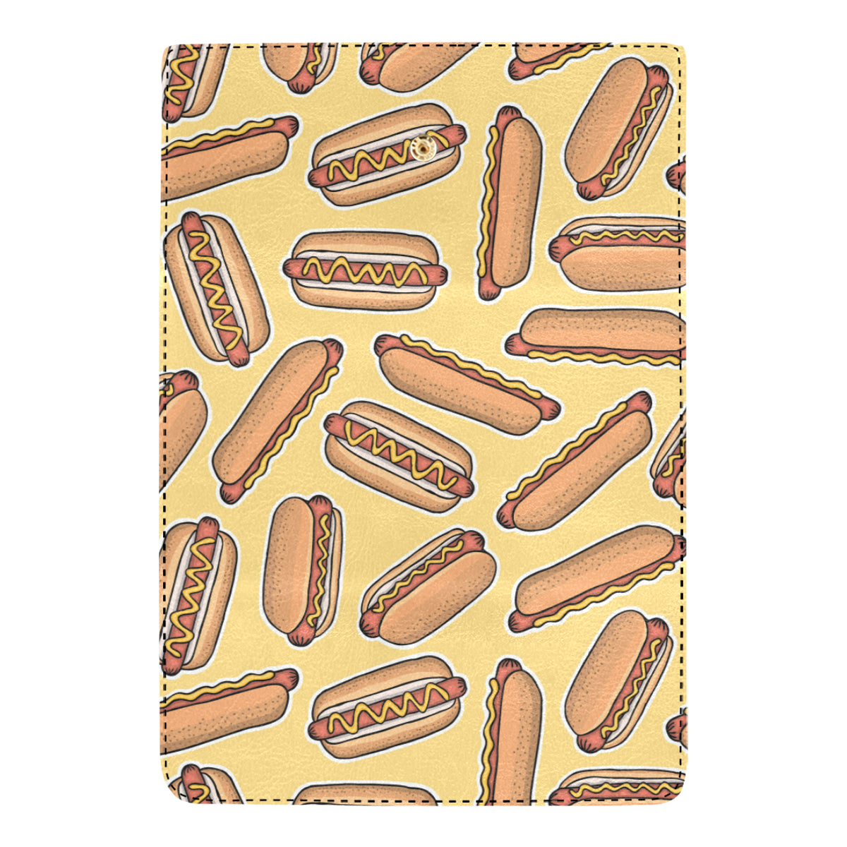 Hot Dog Pattern Print Design 01 Women's Trifold Wallet