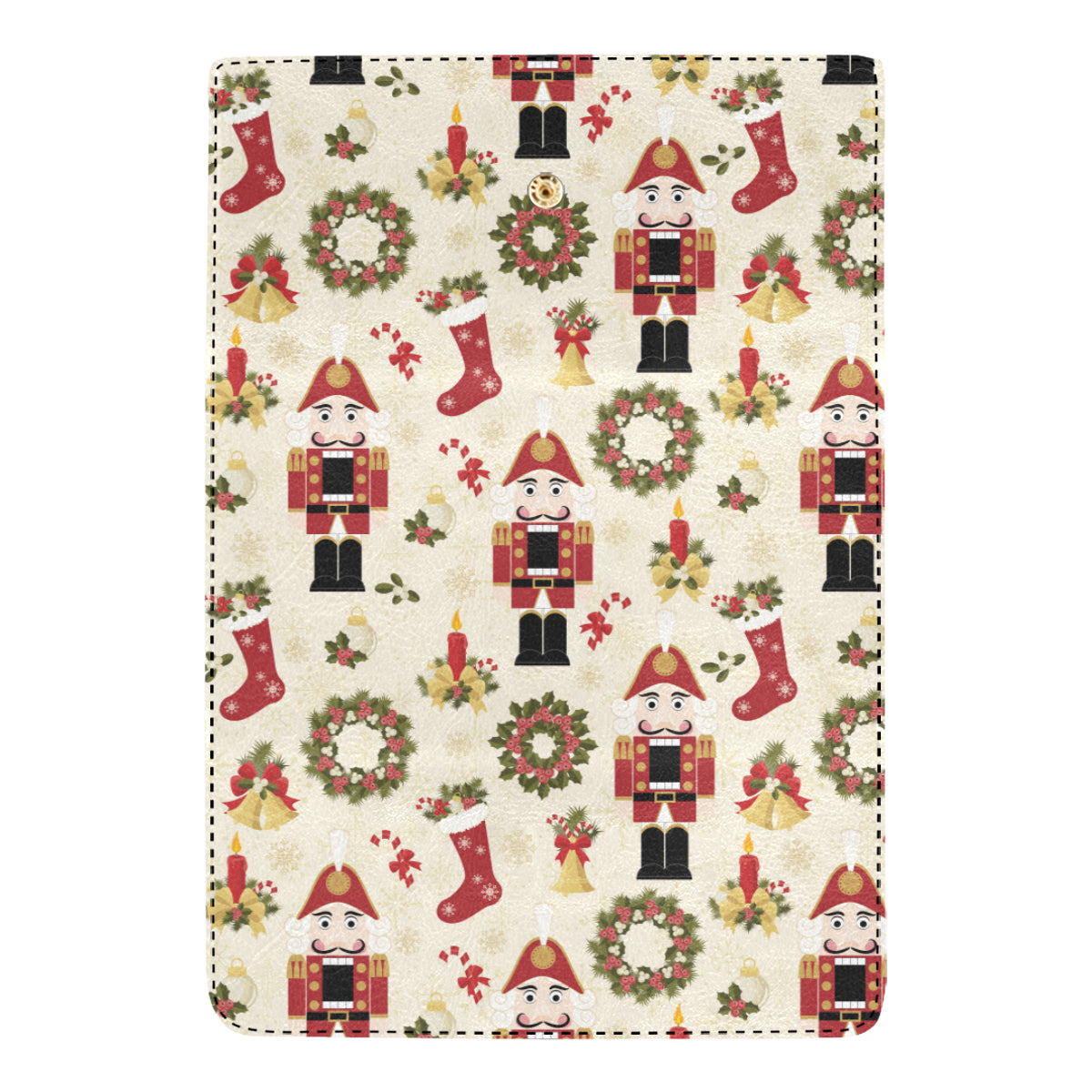 Nutcracker Pattern Print Design A01 Women's Trifold Wallet