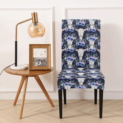 Buffalo Head Print Design LKS402 Dining Chair Slipcover