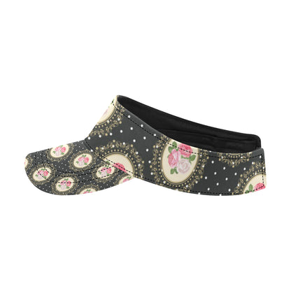 Rose Pattern Print Design RO015 Unisex Sun Visor