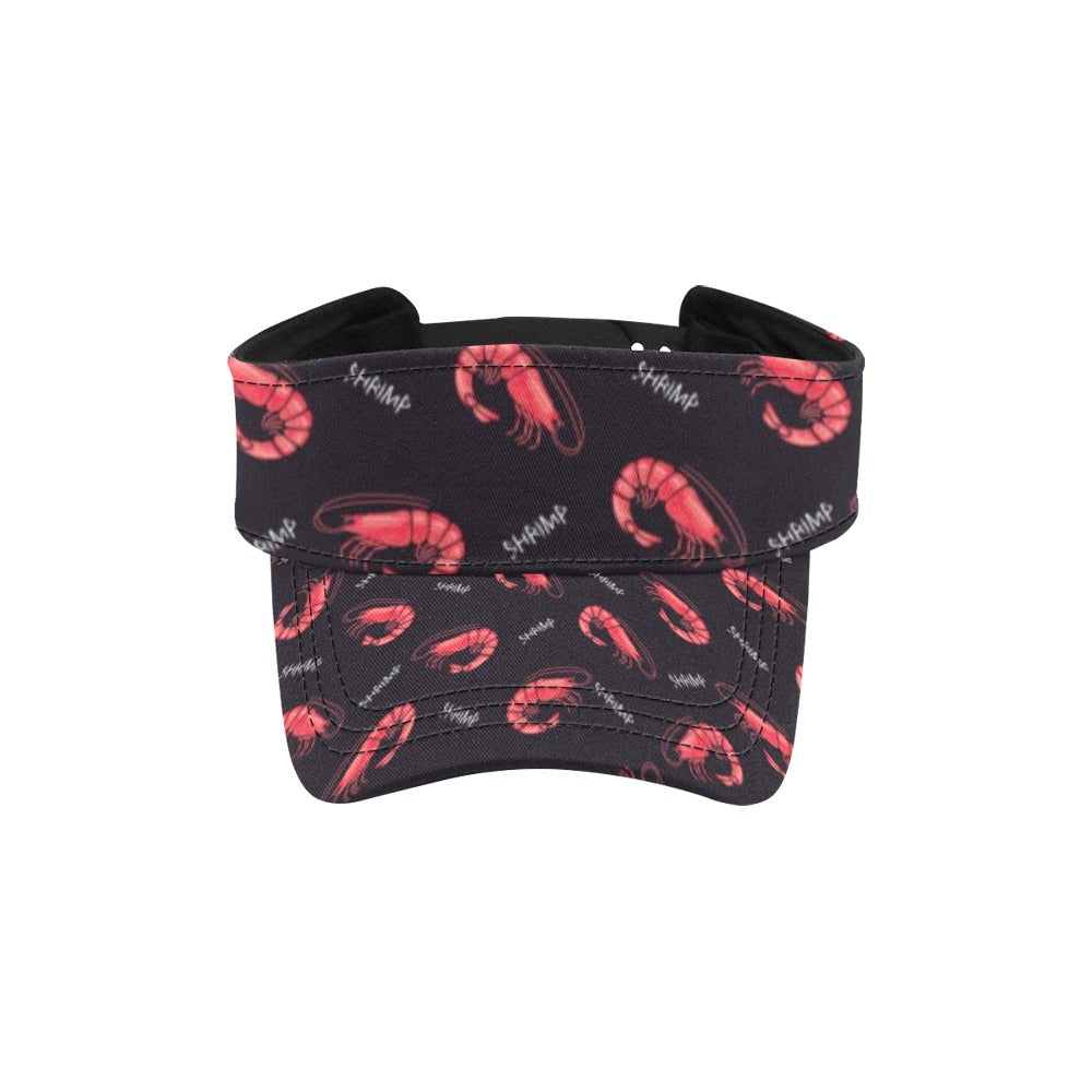 Shrimp Print Design LKS302 Unisex Sun Visor
