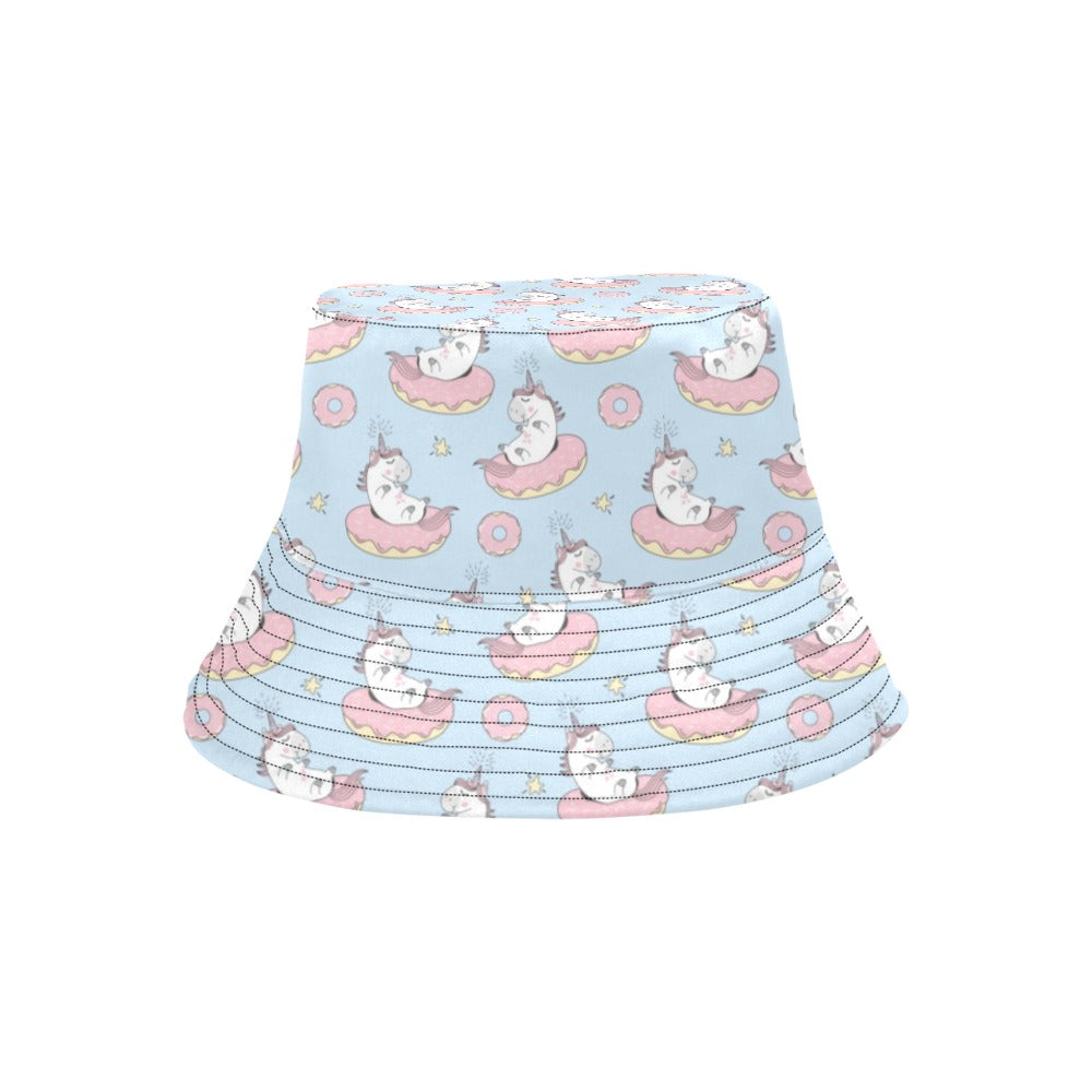 Unicorn Print Design LKS303 Unisex Bucket Hat