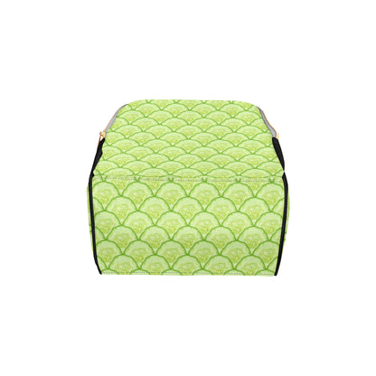 Cucumber Pattern Print Design CC04 Diaper Bag Backpack