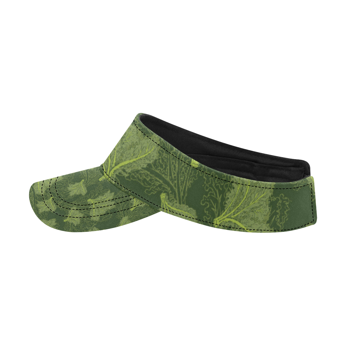 Kale Pattern Print Design 01 Unisex Sun Visor