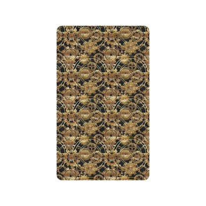 Steampunk Gear Design Themed Print Rubber Doormat