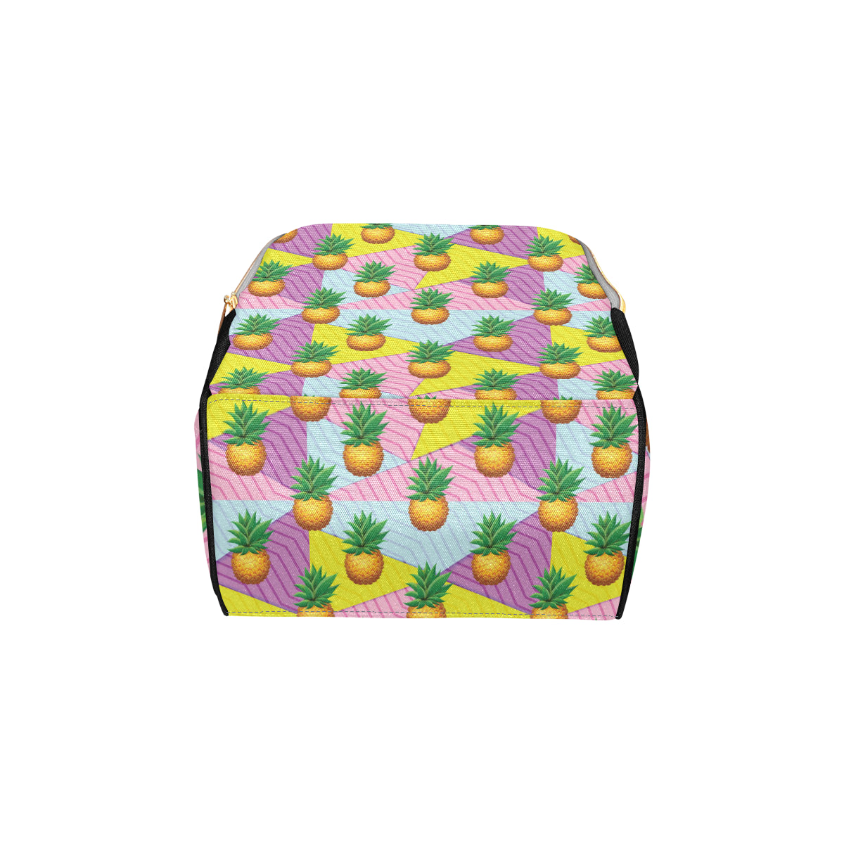 Pineapple Pattern Print Design PP05 Diaper Bag Backpack