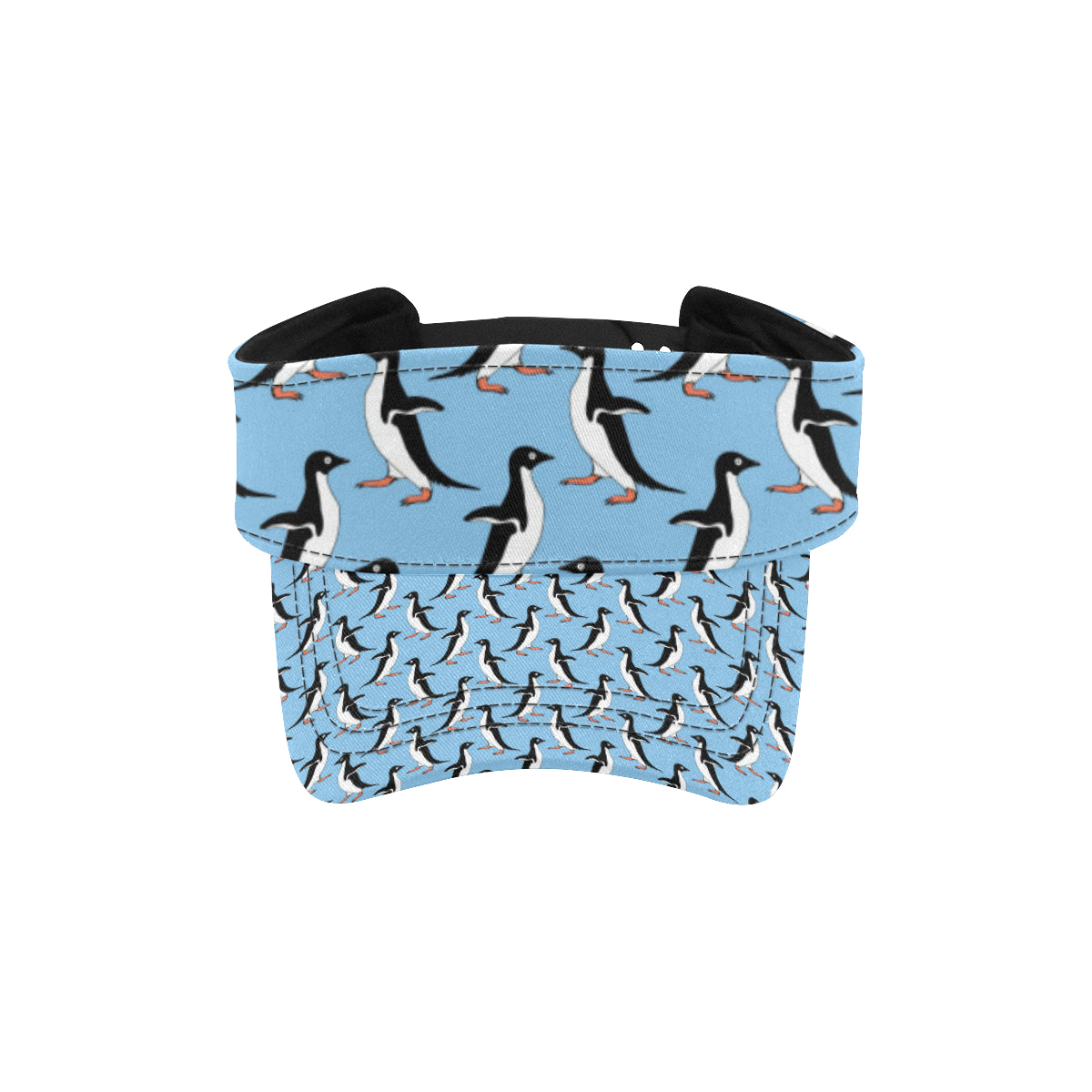 Penguin Dance Pattern Unisex Sun Visor