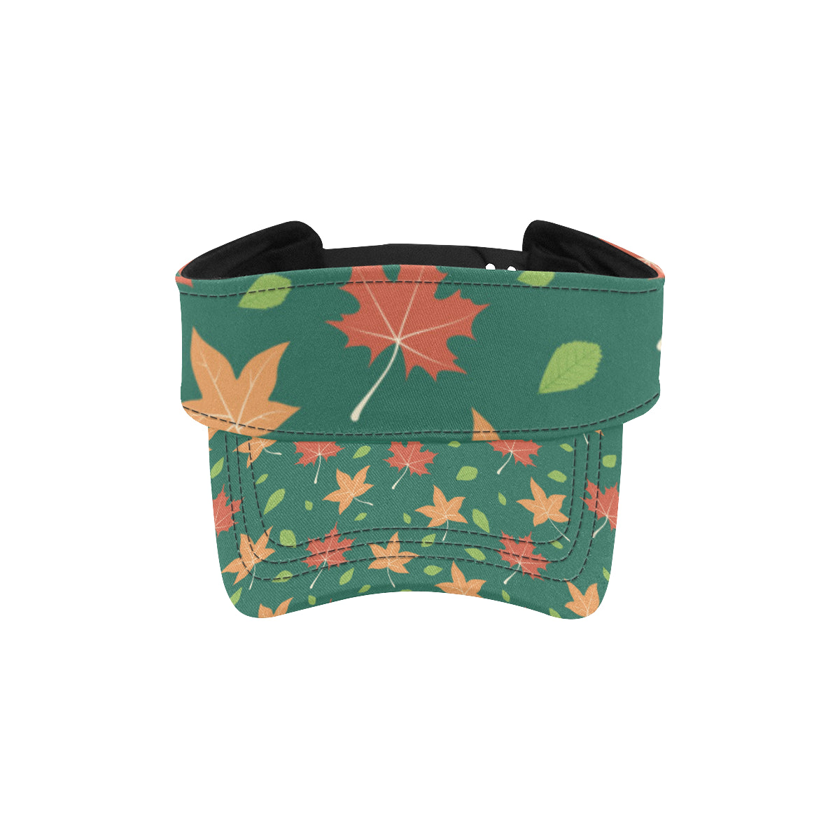 Maple Leaf Pattern Print Design 04 Unisex Sun Visor