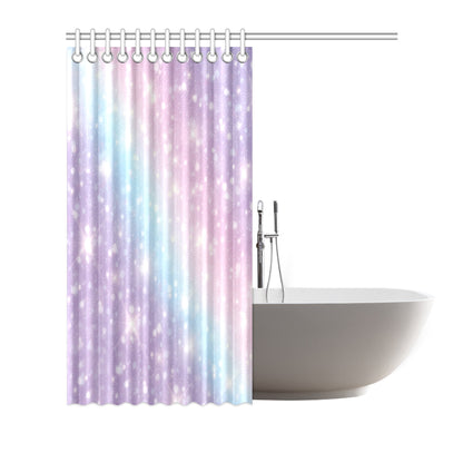 Cosmic Pastel Pattern Print Design 02 Shower Curtain