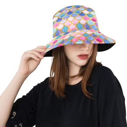 Scales Print Design LKS401 Unisex Bucket Hat