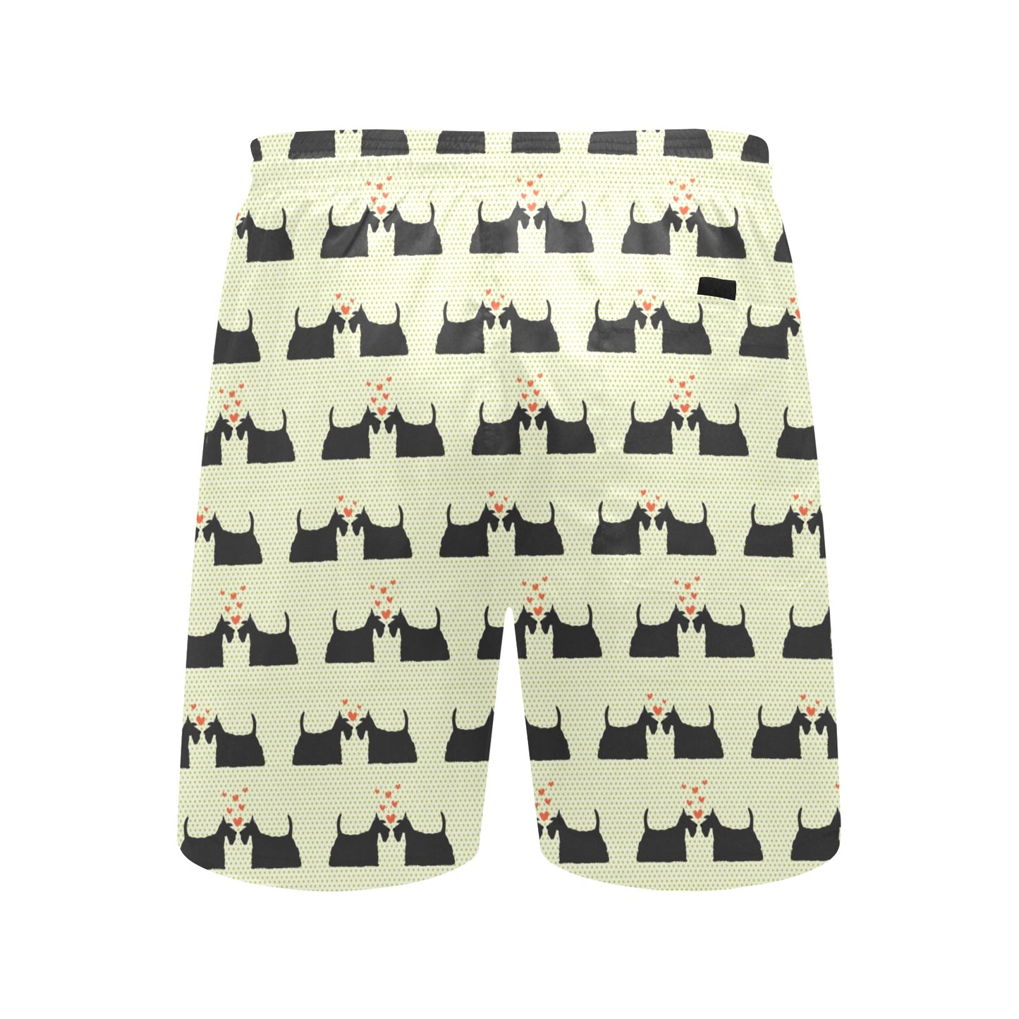 Scottish Terriers Print Design LKS304 Men's Swim Trunks Beach Shorts
