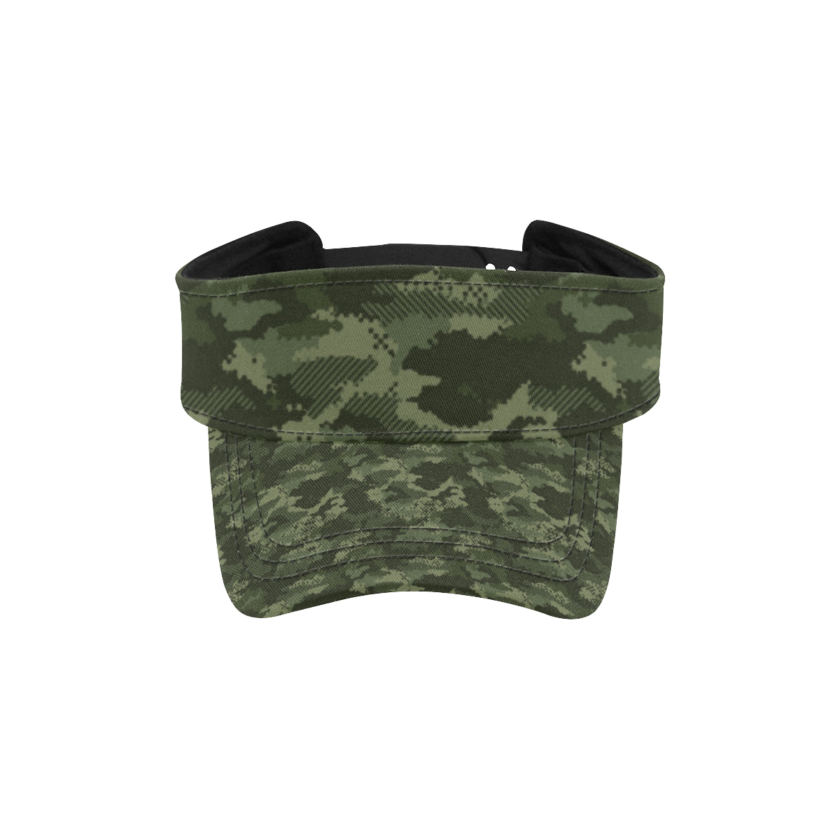 Army Camouflage Pattern Print Design 02 Unisex Sun Visor